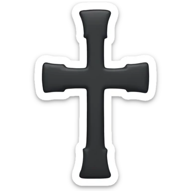 Cross  sticker