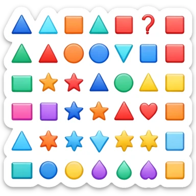 Elements for planner sticker