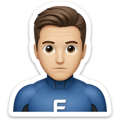 reed richards from fantastic four sticker