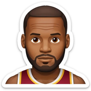 Lebron james sticker