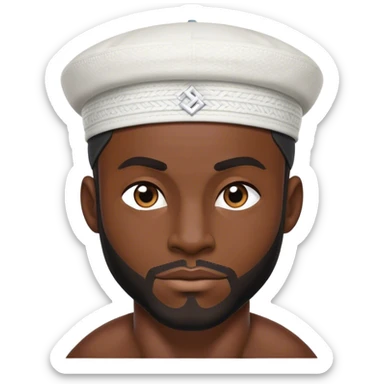 Big brolic black dude who’s Jewish  sticker