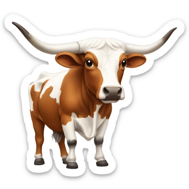 Texas Longhorn  sticker