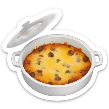 Casserole sticker