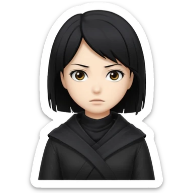 Goth Mikasa sticker