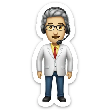 atendente telemarketing com raiva sticker