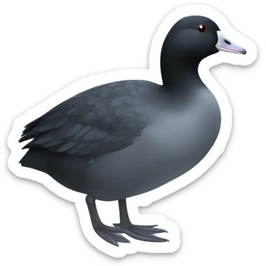 Eurasian coot sticker