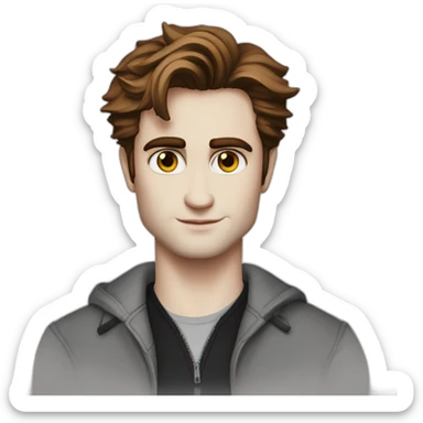 movie poster edward cullen sticker