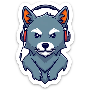 Werewolf tv producer sticker