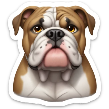 Old english bulldog sticker