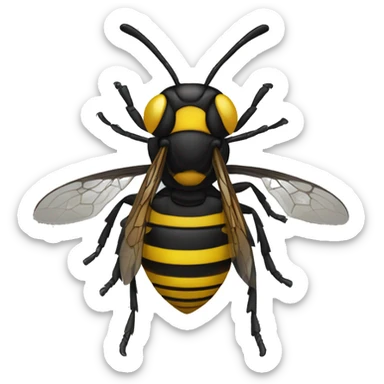 Wasp sticker