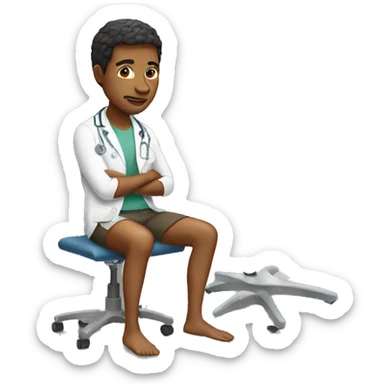 when knee surgery is tomorrow sticker