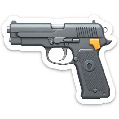 gun magazine sticker
