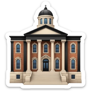 Courthouse sticker