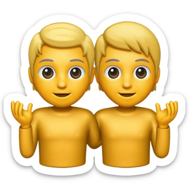 Como el dos però com cuerpo gris sticker