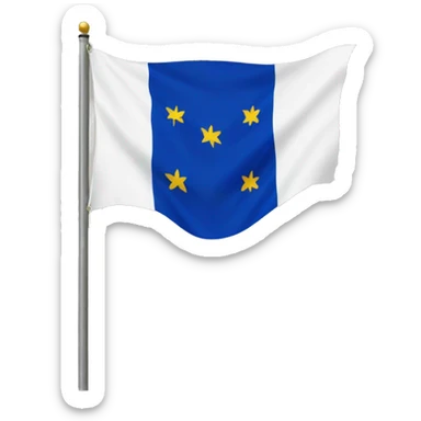 azores islands flag sticker