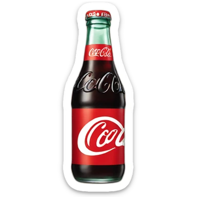 Coca cola sticker