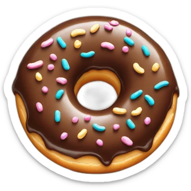 Donuts sticker