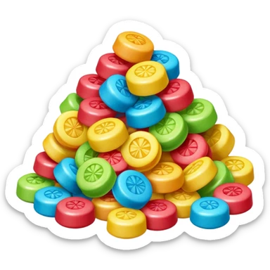 sour candy  sticker