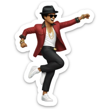 Bruno mars sticker