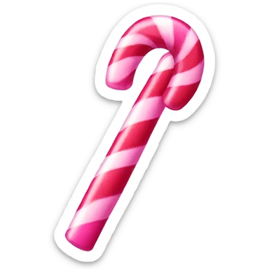 Candy cane pink sticker
