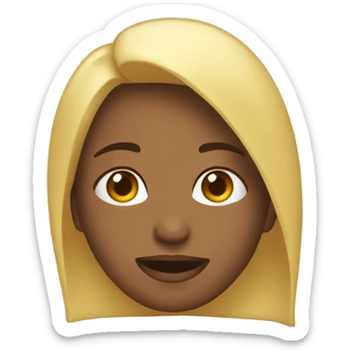 Amigas besándose sticker