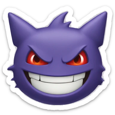 Gengar sticker
