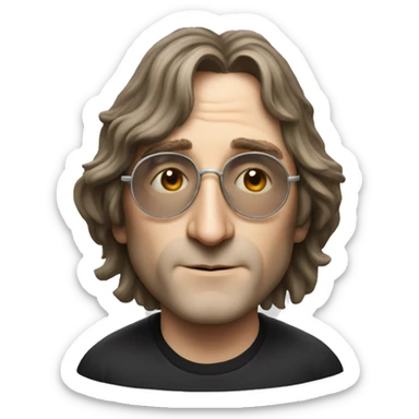 Create a John Lennon emoji sticker
