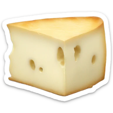 Brie cheese sticker