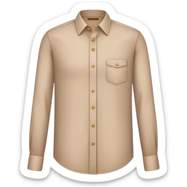untucked dress shirt sticker