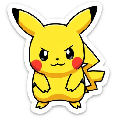 Pikachu sticker