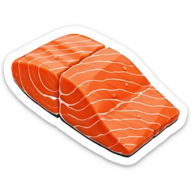 salmon sticker
