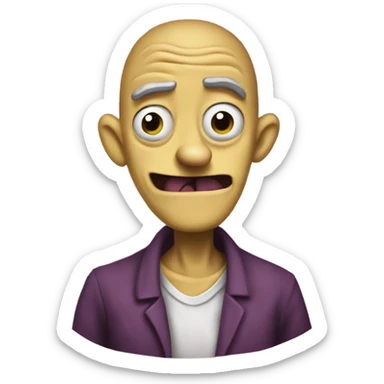 Courage the cowardly dog  sticker