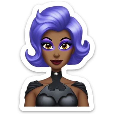 Batman as a drag queen sticker