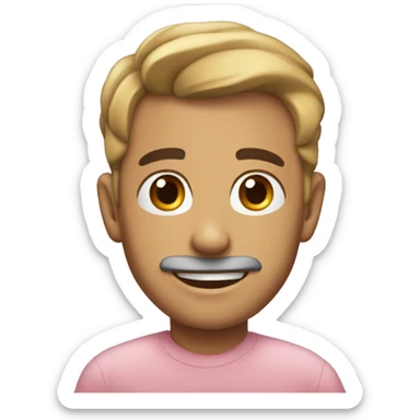 pastel con vela de 19 años sticker