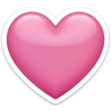 pink heart rank 1 sticker