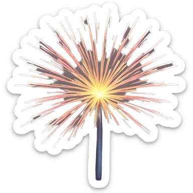 fireworks sticker