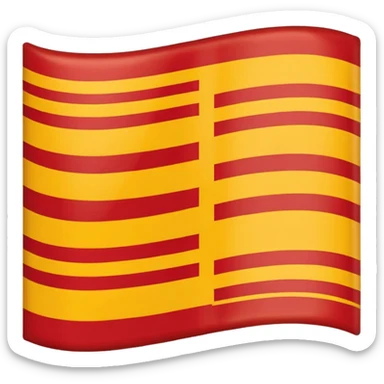 Bandiera della catalunya dimensione 64x64 tipo svg sticker