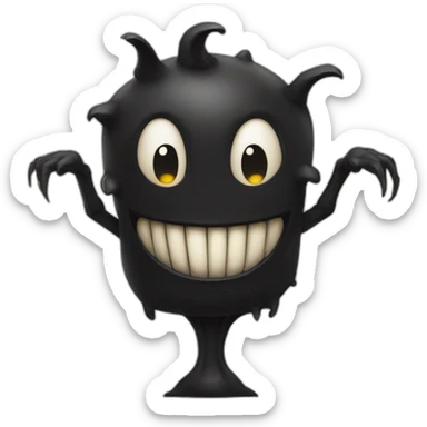Bendy the ink demon sticker