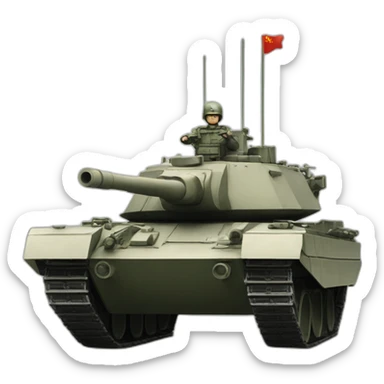 tiananmen-with-tank sticker