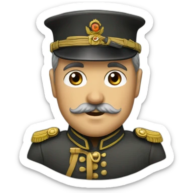 Général de guerre allemand sticker