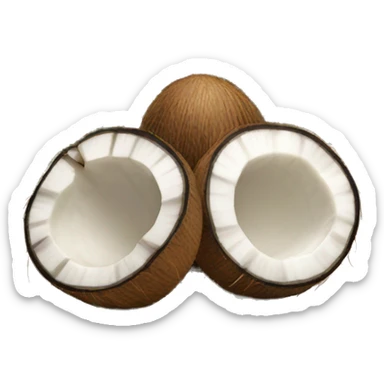 COCONUT sticker