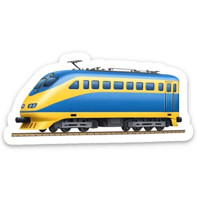 Passenger Train - New Intercity Fleet (Mariyung) (Model Year: 2023) (Iconic Colour: Blue and yellow) sticker