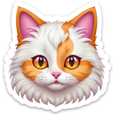 𝐶𝑎𝑡 𝑤𝑖𝑡ℎ 𝑠𝑡𝑎𝑟 𝑒𝑦𝑒𝑠 sticker