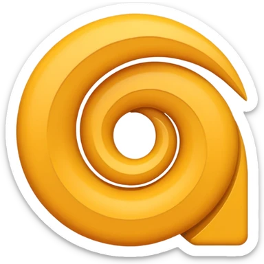 spiale simple sticker