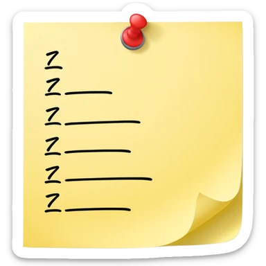 task to do or missions regarding a job role sticker