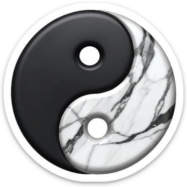 Yin–yang sticker