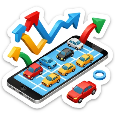 Traffic diversification in business sticker