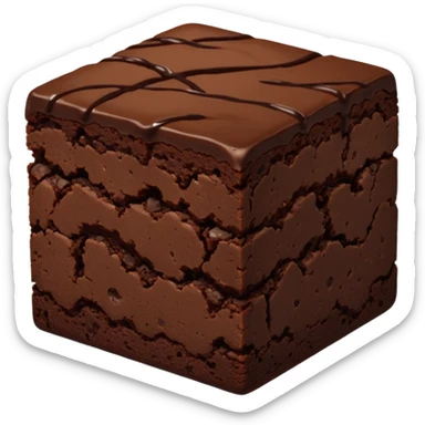 big Chocolate Brownie sticker