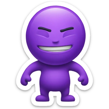 Grimace sticker