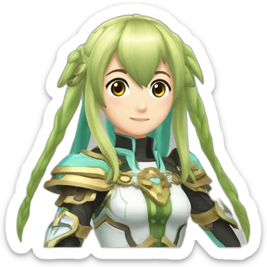 xenoblade chronicles mythra sticker